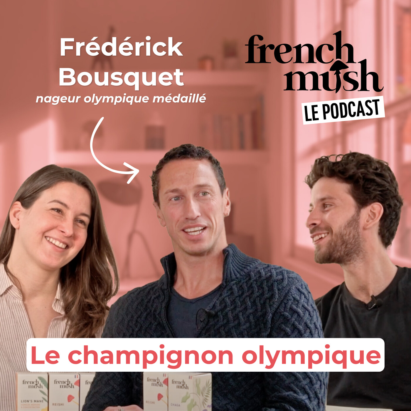 Fréderick Bousquet | VICE CHAMPION OLYMPIQUE, au top de sa santé grace aux CHAMPIGNONS ADAPTOGÈNES ! episode artwork