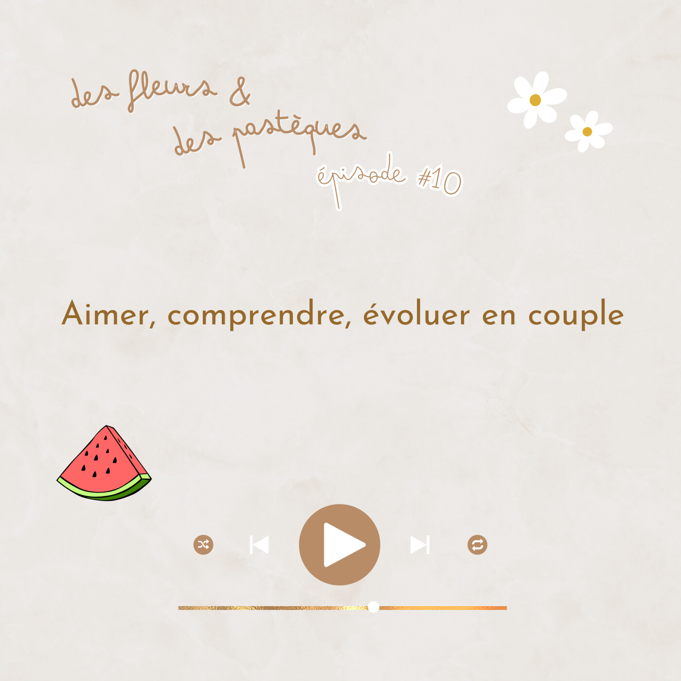 Des fleurs et des pastèques