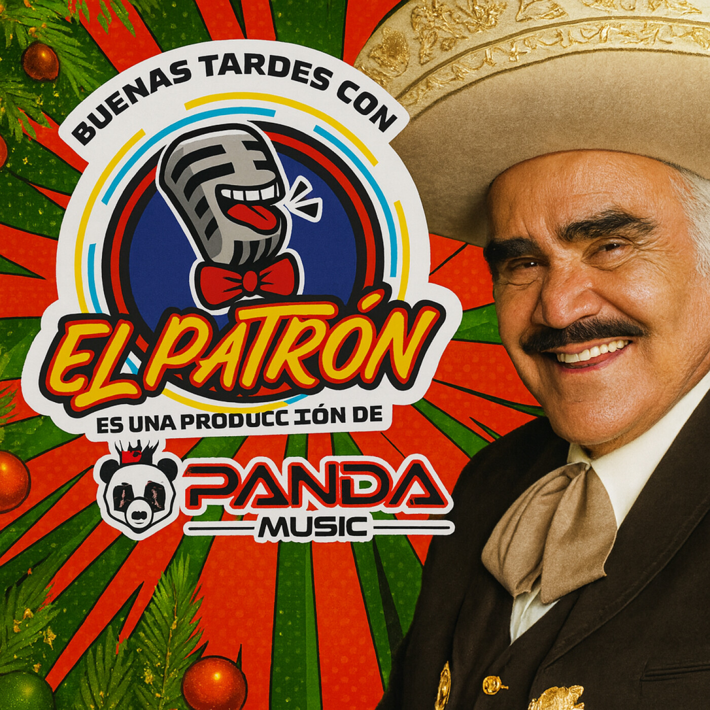 Recordamos al grande Vicente Fernández, Milagros y Mitote Ardiente Del Mondragón  - Buenas tardes con el Patron Hoy Viernes 12.12 episode artwork