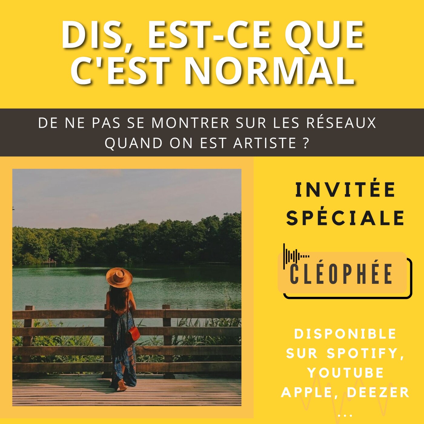 Episode 24 : Ne pas se montrer sur les réseaux quand on est artiste