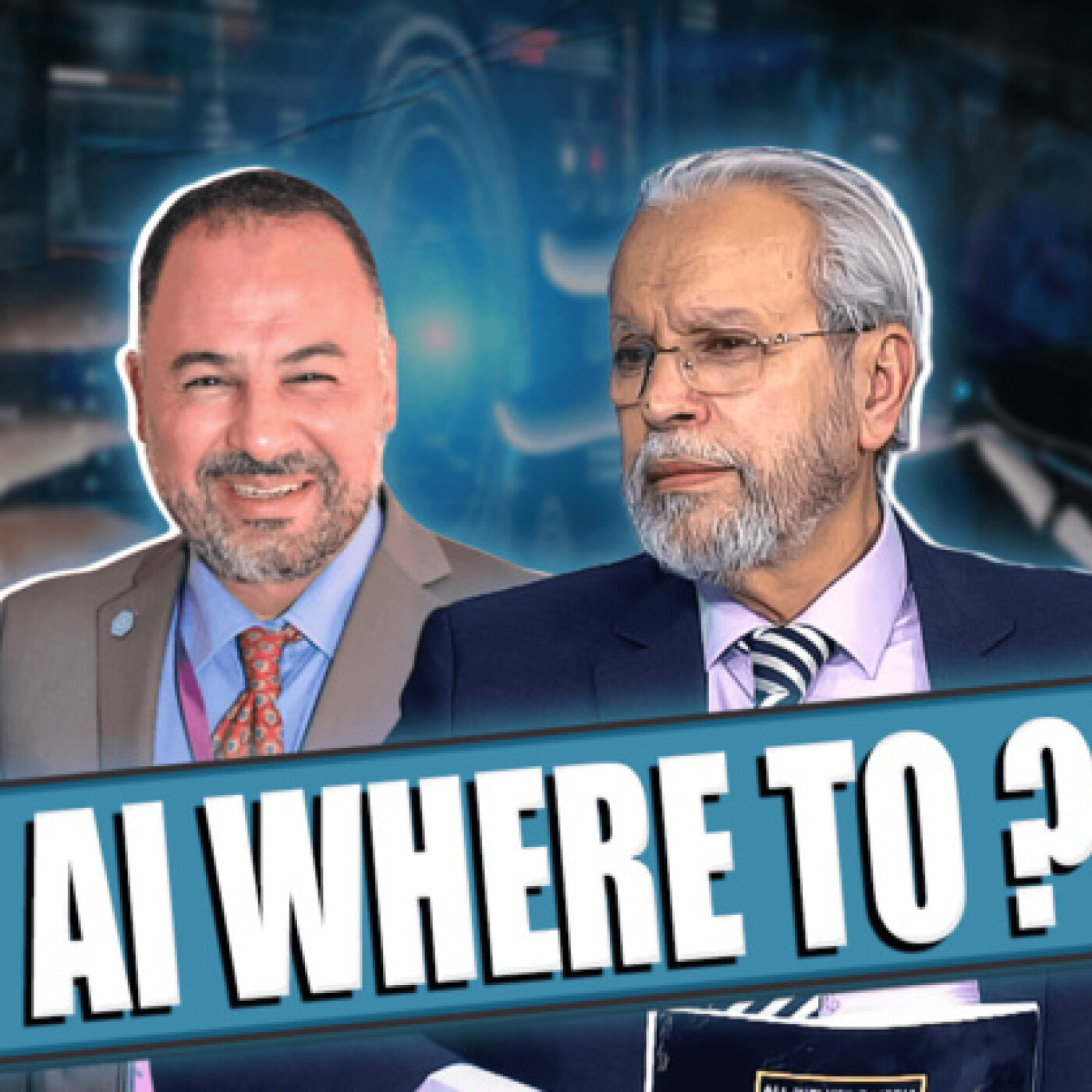 Face to Face special AI with Houssain Kettani : AI where to ? episode artwork