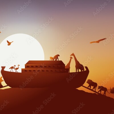 Genèse 7: Le Déluge et l'Arche de Noé cover