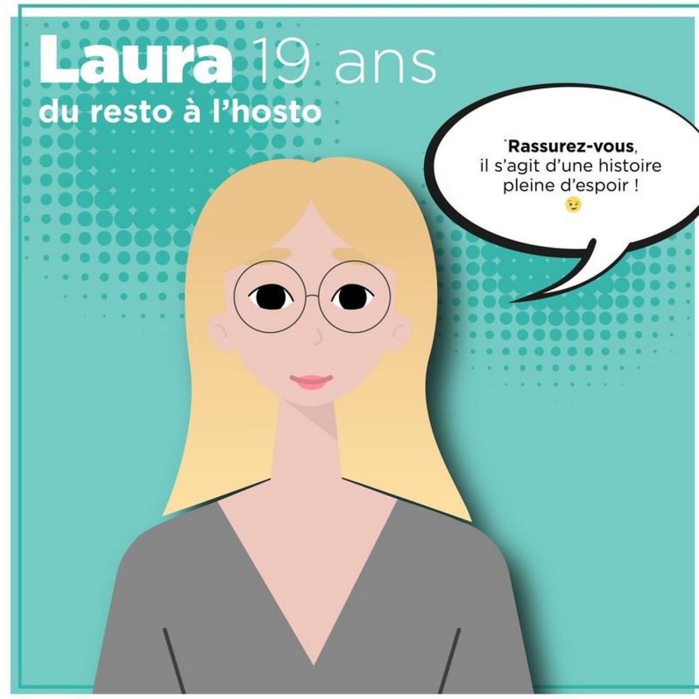 Interview de Laura "Du resto à l'hosto" episode artwork