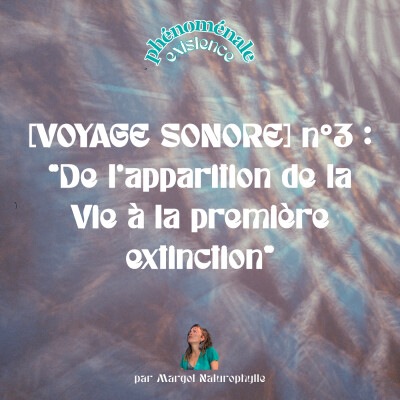 🎧 [VOYAGE SONORE] n°3 : "De l’apparition de la Vie à la première extinction" cover