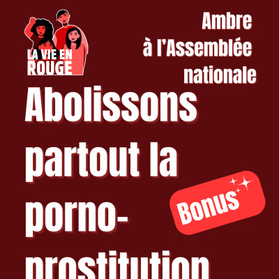 Ambre : abolissons partout la porno-prostitution cover