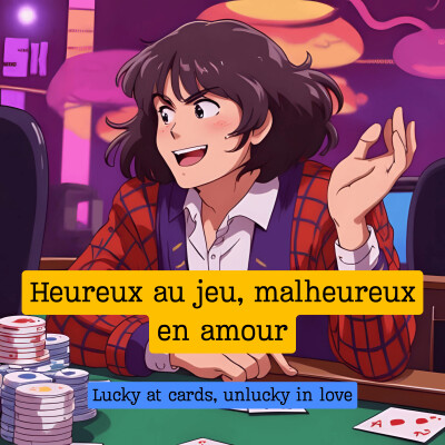 Heureux au jeu malheureux en amour cover