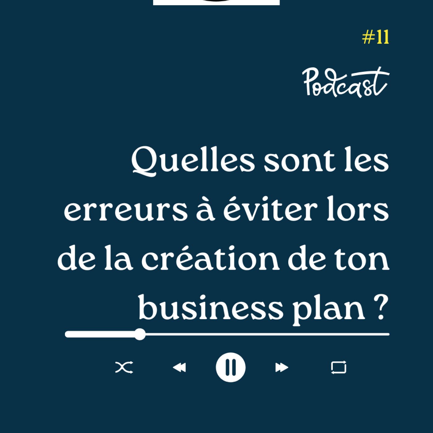 3 Minutes Pour Entreprendre #11 - Les erreurs à éviter lors de la création de ton business plan episode artwork