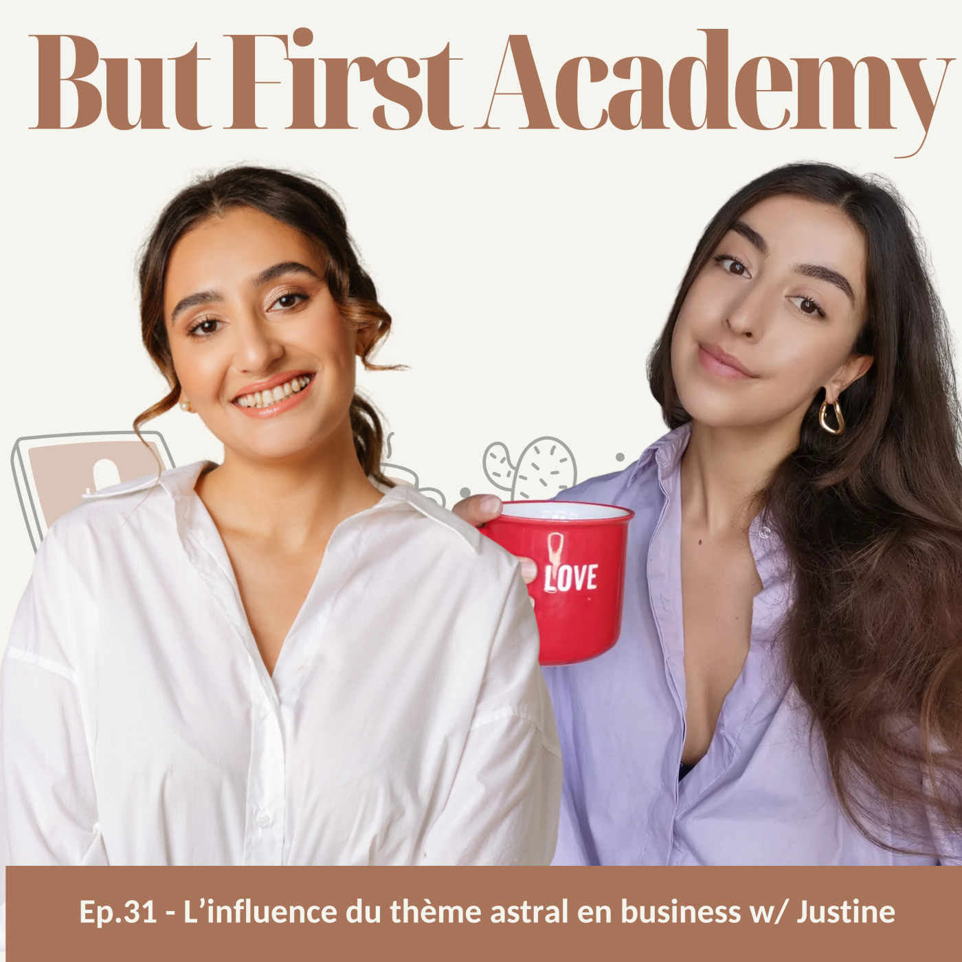 31.  L’influence du thème astral en business avec Justine Astrologie Business episode artwork