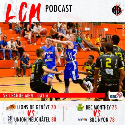 SBL - Day 6 - Genève vs Neuchâtel & Monthey vs Nyon cover