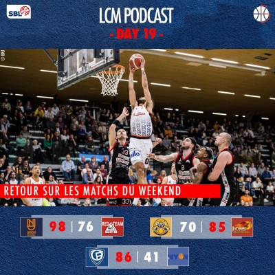 SBL - Day 19 - Neuchâtel vs Boncourt, Lugano vs Genève & Monthey vs Massagno cover