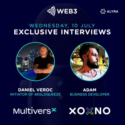 GM Web3 Eng #23 - EGLDSqueeze, NFT Royalties on XOXNO & Web3 Gaming cover