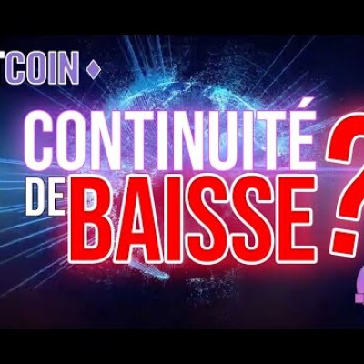 BITCOIN: CONTINUITÉ DE BAISSE OU REPRISE? LES IMPACTS DES RESTRICTIONS - ANALYSE CRYPTO BTC français cover