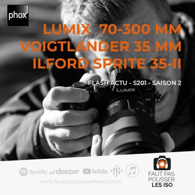 FLASH ACTU - S201 - Lumix, Voigtlander, Ilford cover