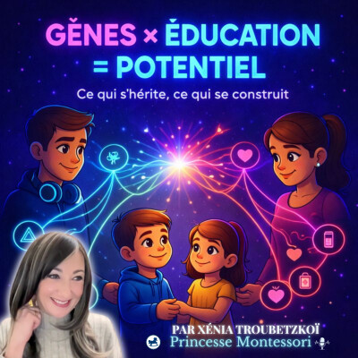 Ce que l’enfant hérite de sa mère et de son père - compétences, aptitudes, caractère cover