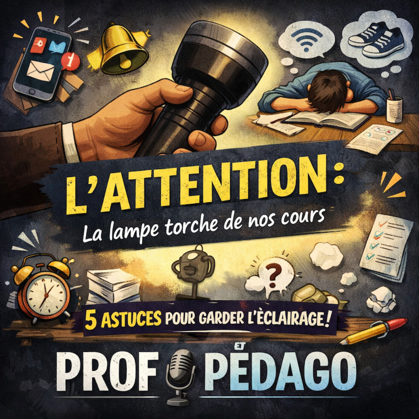 L’attention en classe : comprendre les décrochages et agir avec des gestes pédagogiques efficaces episode artwork
