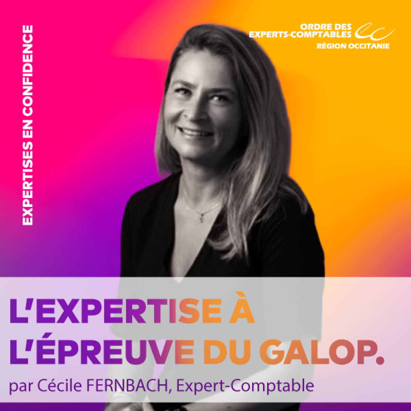 📣 Cecile FERNBACH - L'expertise à l'épreuve du galop