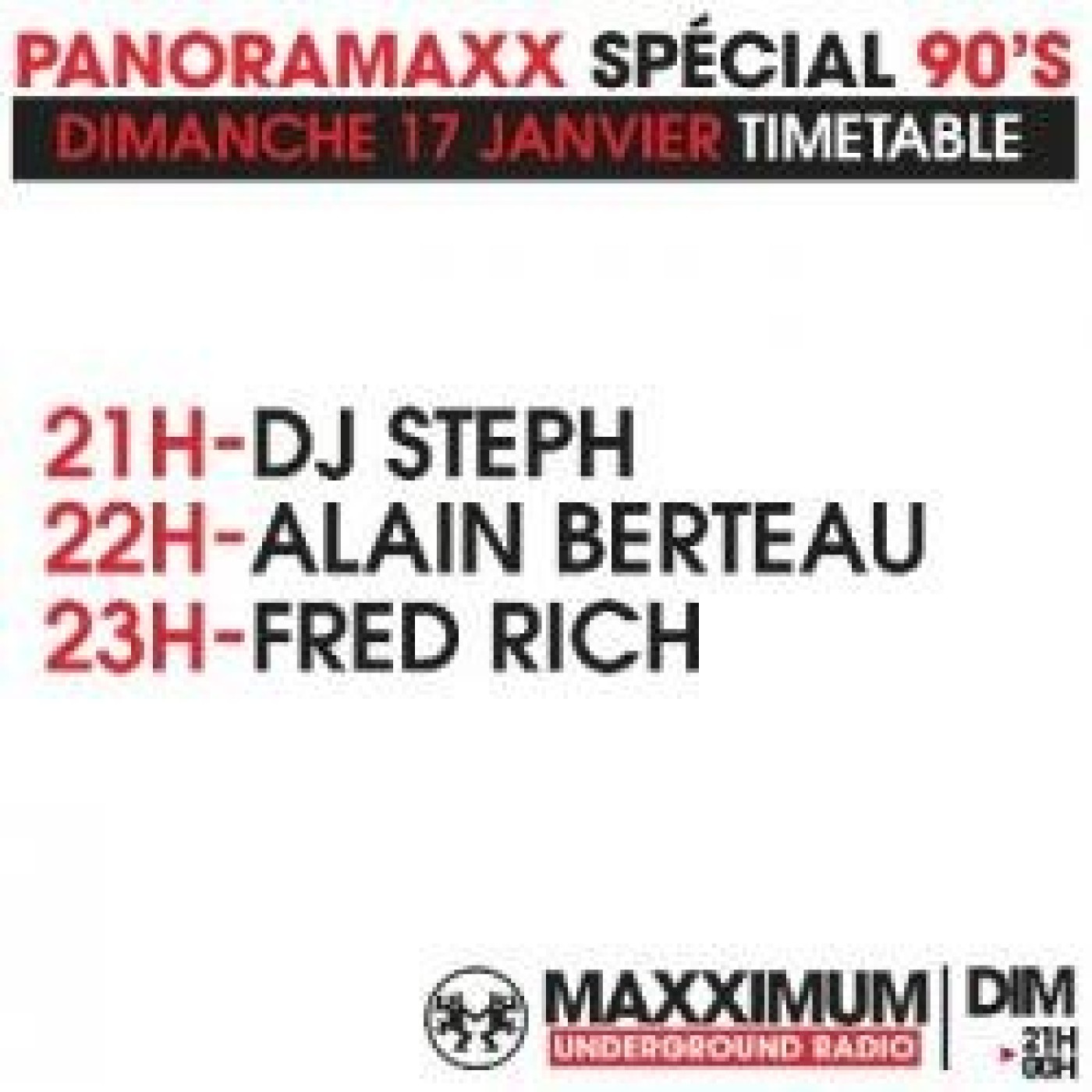 PANORAMAXX 90'S : FRED RICH