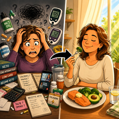 #034 - Pourquoi tant de personnes échouent avec le keto (alors que c'est très simple) cover