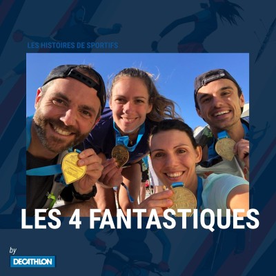 #3 Running - Delphine, Clara, Jill et Pierre Emmanuel - Challenge entre collègues, courir un marathon. cover