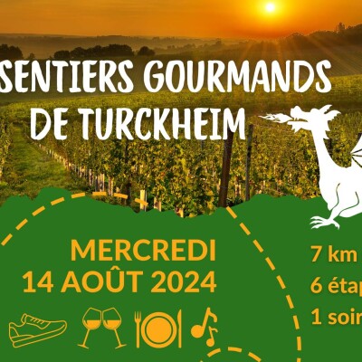 Turckheim : Sentiers gourmands "Sur les pas du dragon" cover
