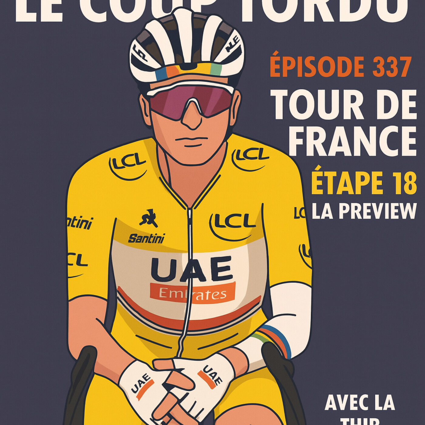 COUP TORDU 337 : TOUR DE FRANCE 2025 ! ETAPE 18, LA PREVIEW episode artwork