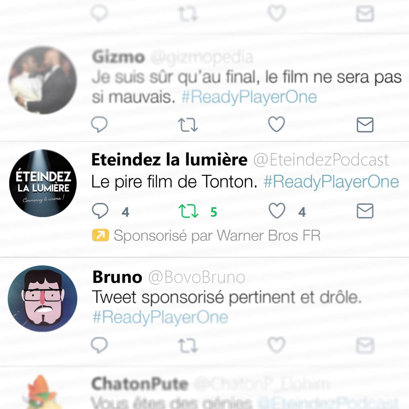 Éteindez la lumière