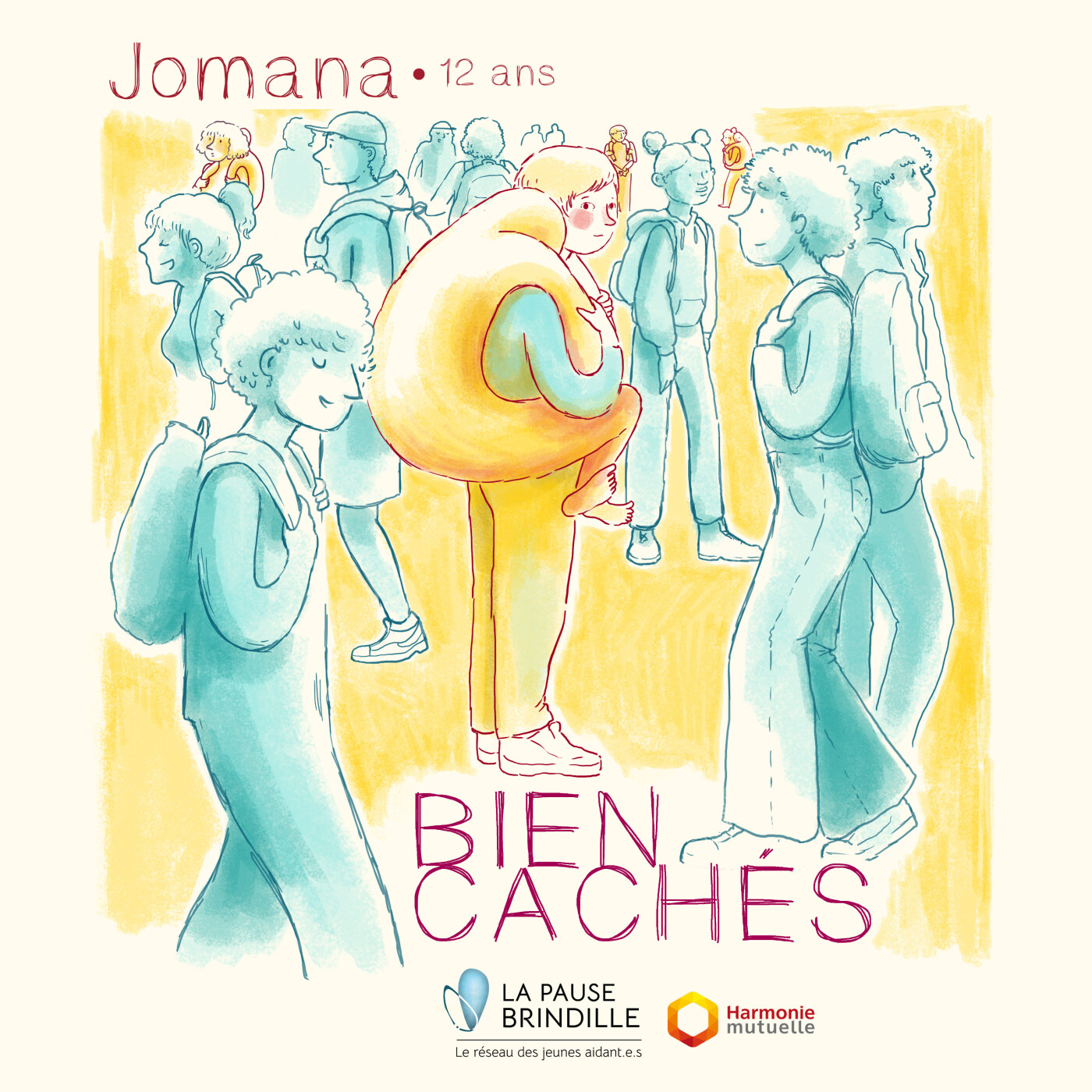 Bien cachés, le podcast des enfants aidants