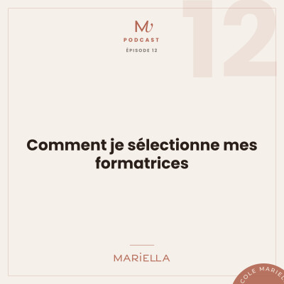 Comment je sélectionne mes formatrices cover