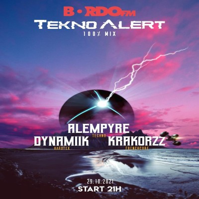Techno Alert avec Alempyre et Kriyo du 29/10/2021 cover