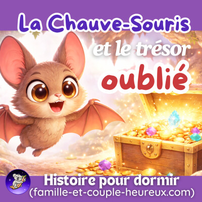 La Chauve-Souris et le trésor oublié🦇 | Histoire pour s'endormir 🌙 douce et apaisante- Animaux- trésor - Aventure |Patricia histoires cover