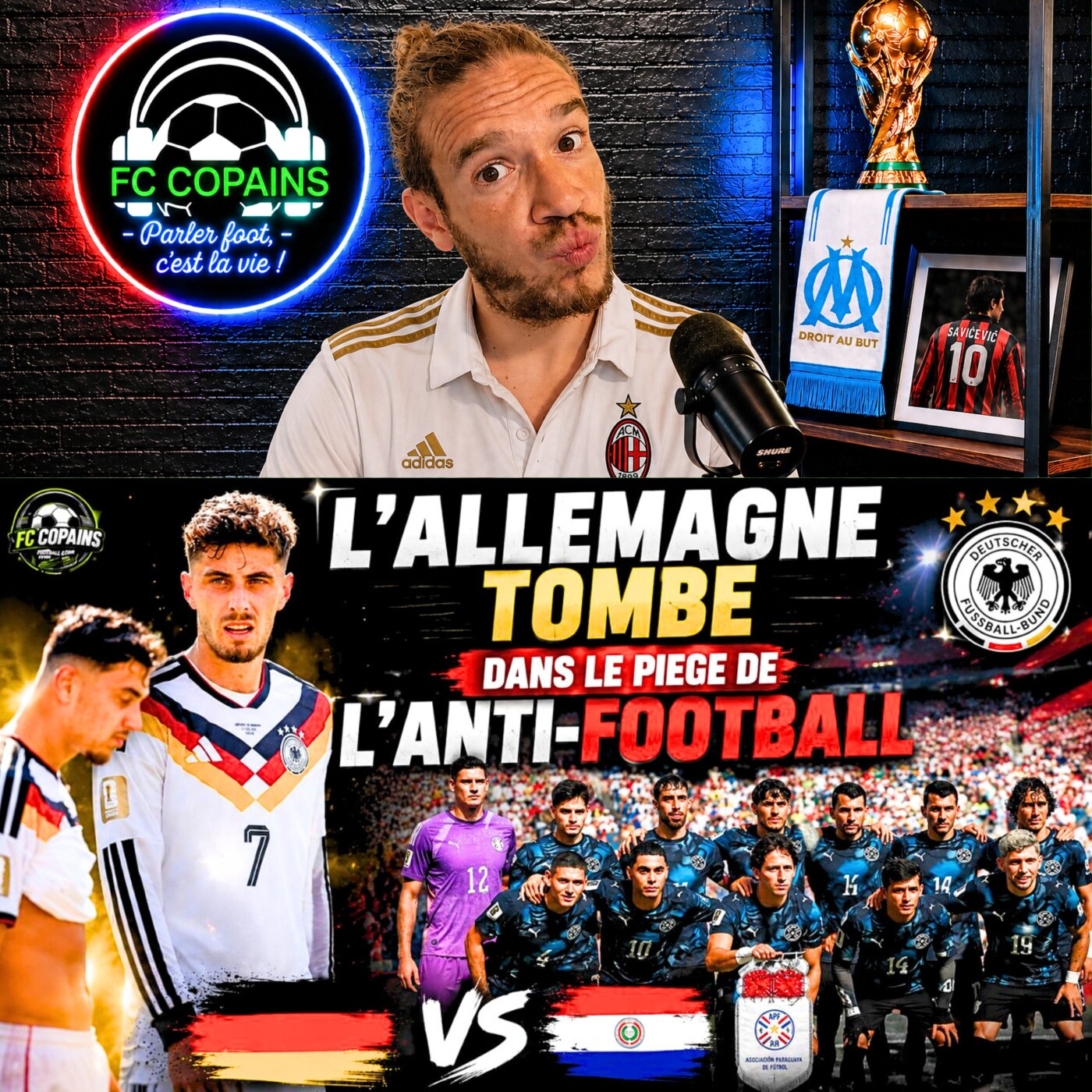 Débat Coupe du Monde 2026 -Le debrief de Allemagne vs Paraguay - L'Allemagne tombe dans le piège de l'anti-football