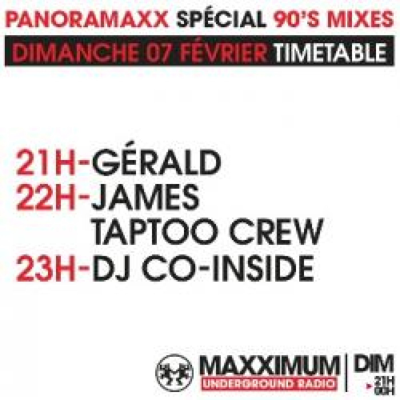 PANORAMAXX 90'S : DJ CO-INSIDE