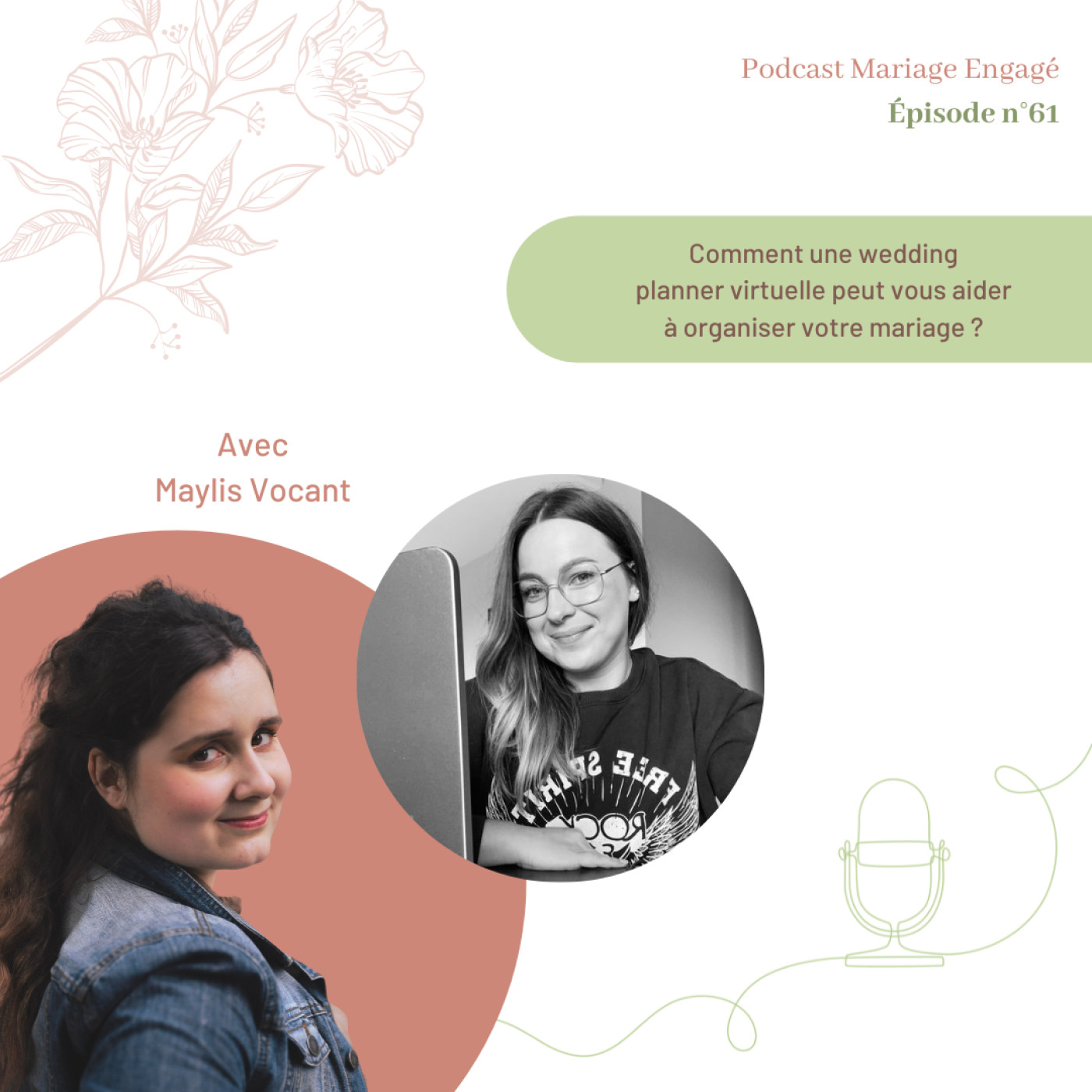 #61 - Comment une wedding planner virtuelle peut vous aider à organiser votre mariage ? Avec Maylis Vocant