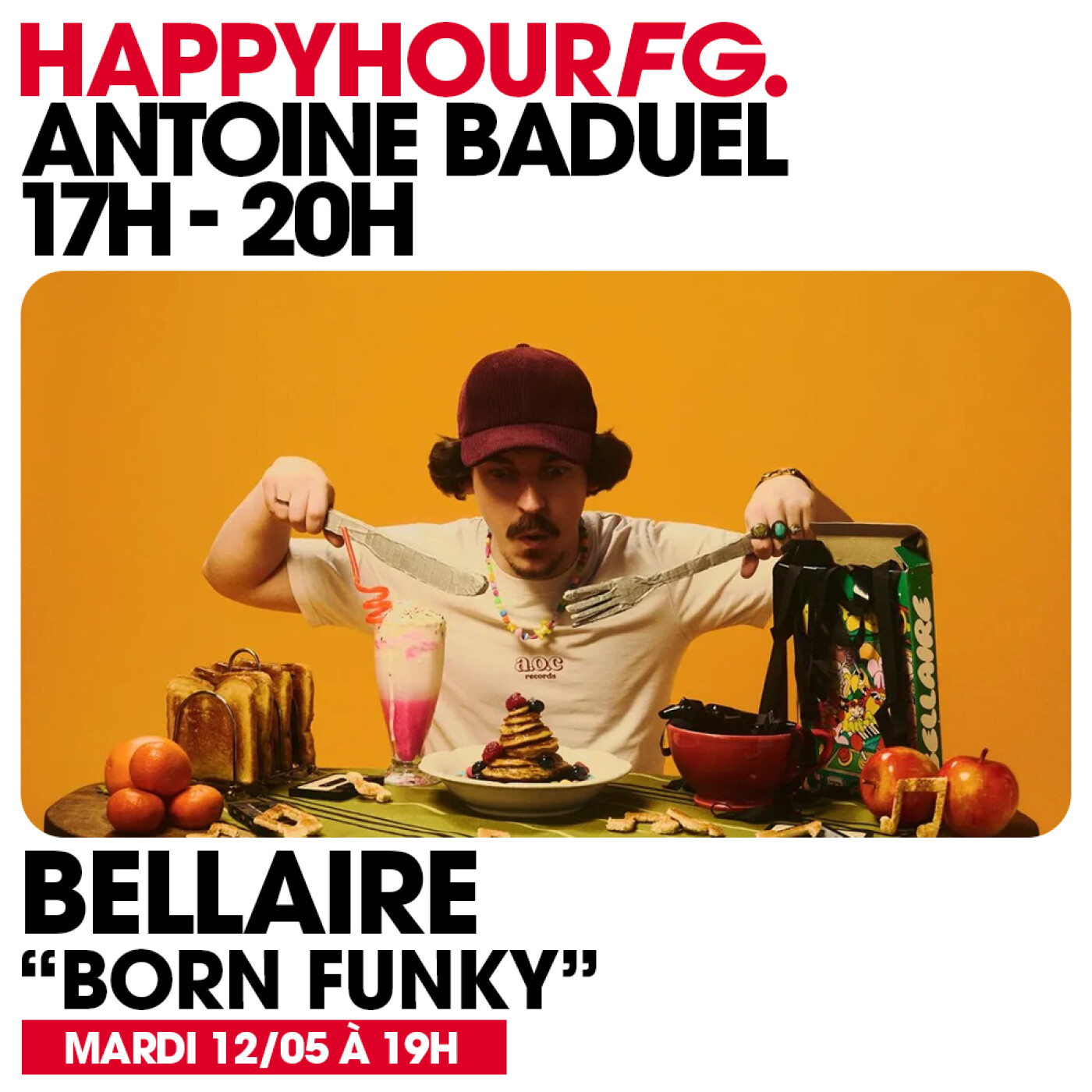 HAPPY HOUR FG AVEC ANTOINE BADUEL. L'INTERVIEW : BELLAIRE