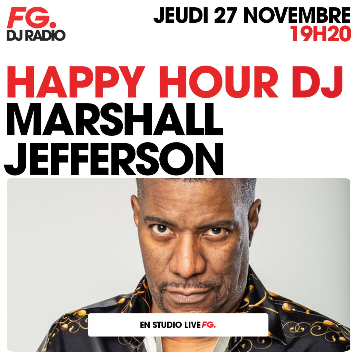 HAPPY HOUR DJ : MARSHALL JEFFERSON