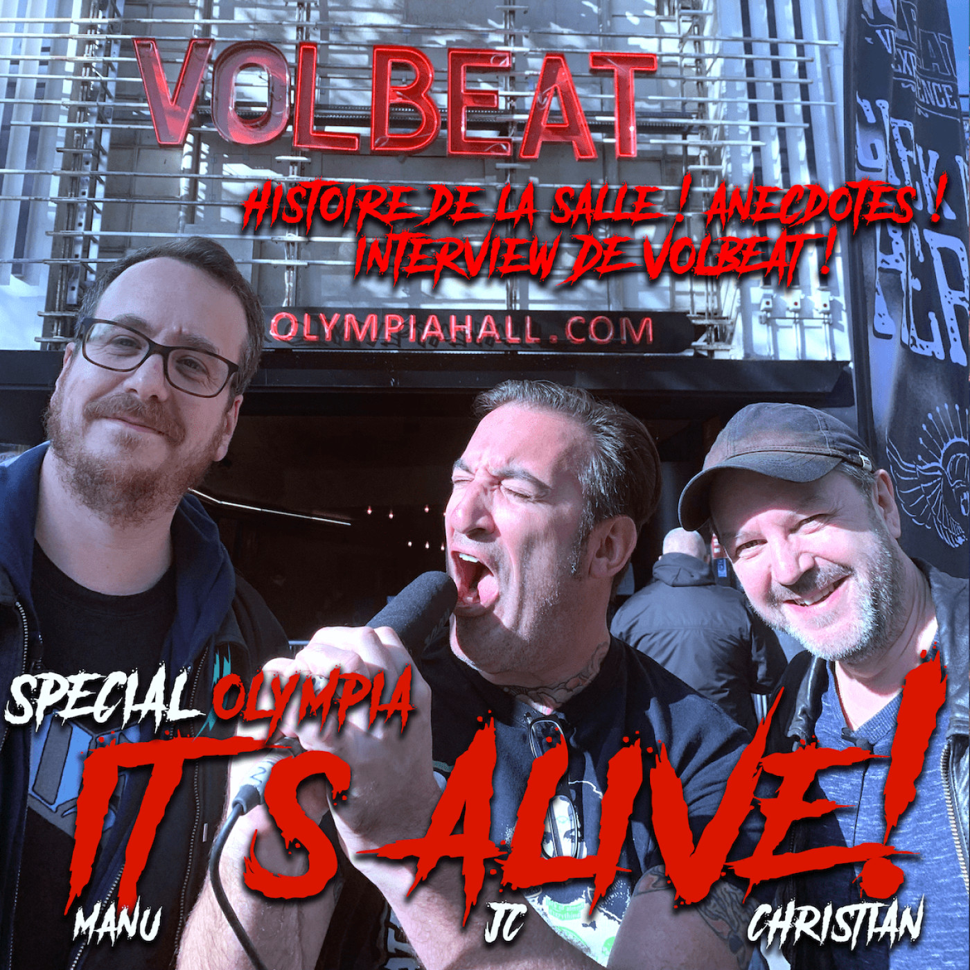It's Alive! Episode 6 Spécial Olympia & Interview Volbeat