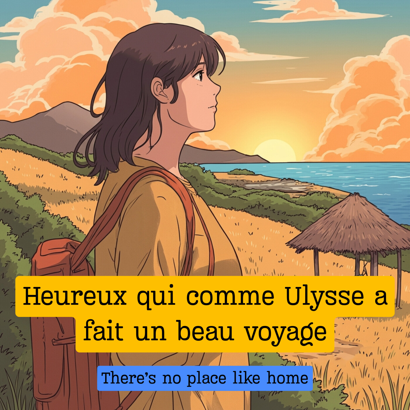 Expression française : "Heureux qui comme Ulysse a fait un beau voyage" et mes vacances (1ère partie)