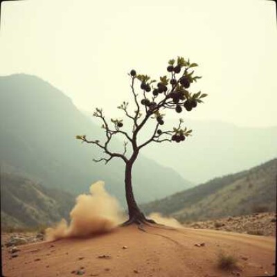 “She Walks With Dust” cover