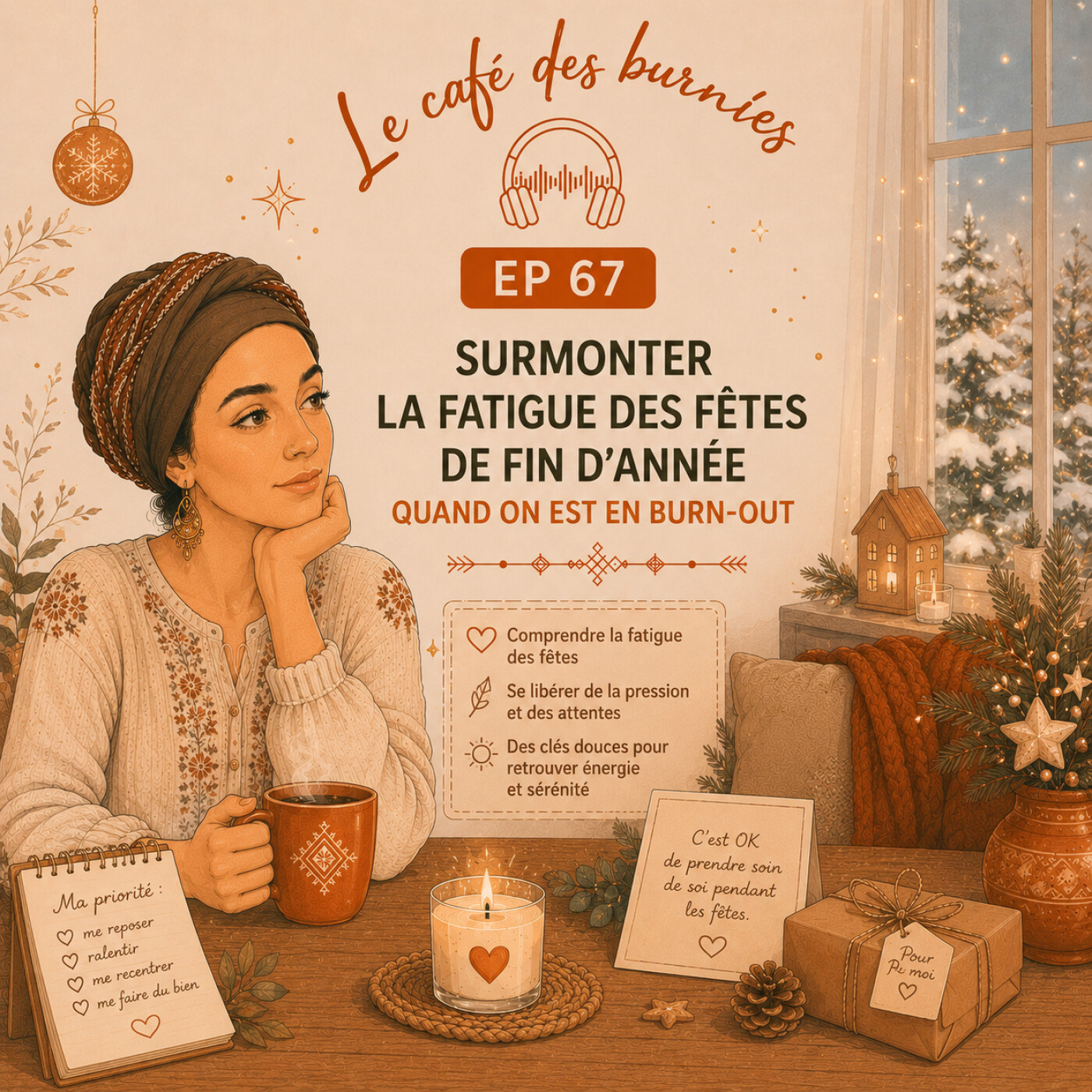 EP 67 SURMONTER LA FATIGUE DES FÊTES DE FIN D'ANNÉE QUAND ON EST EN BURN-OUT