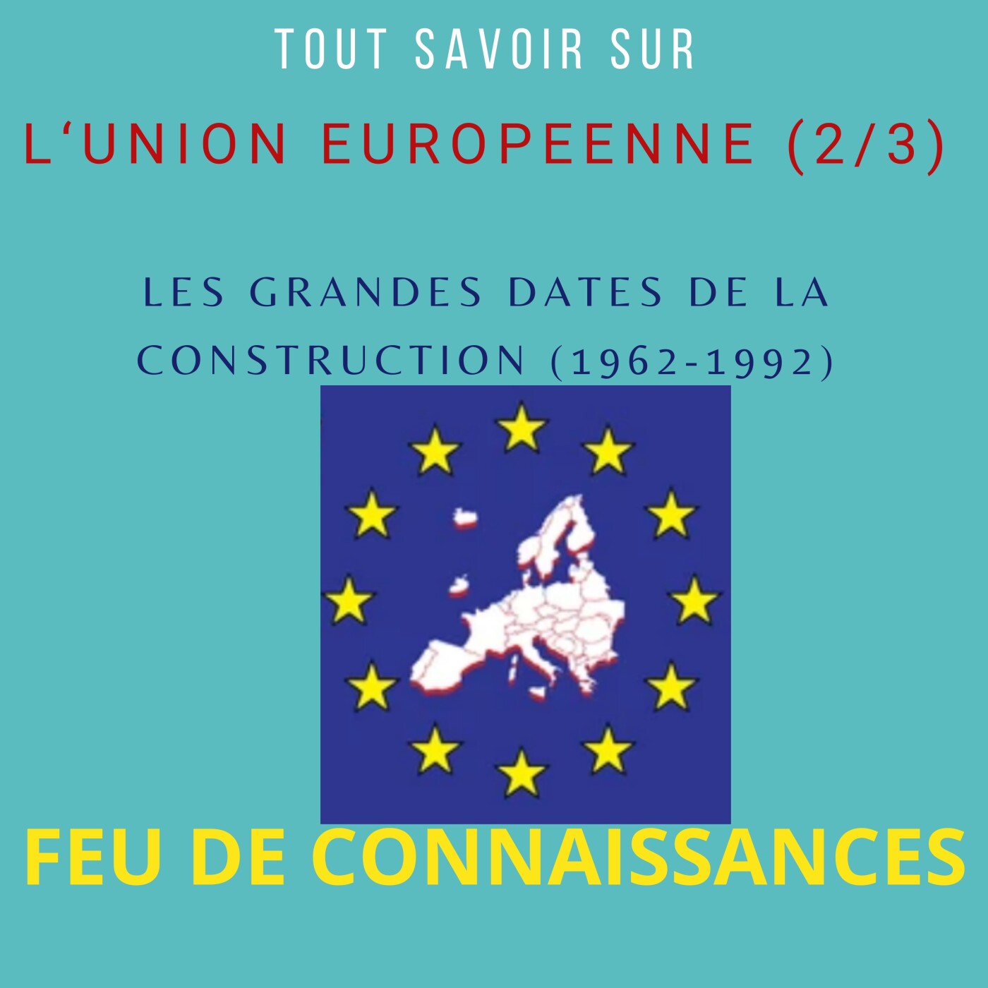l'Union européenne (2/3) Les grandes dates de la construction de 1962 à 1992 episode artwork