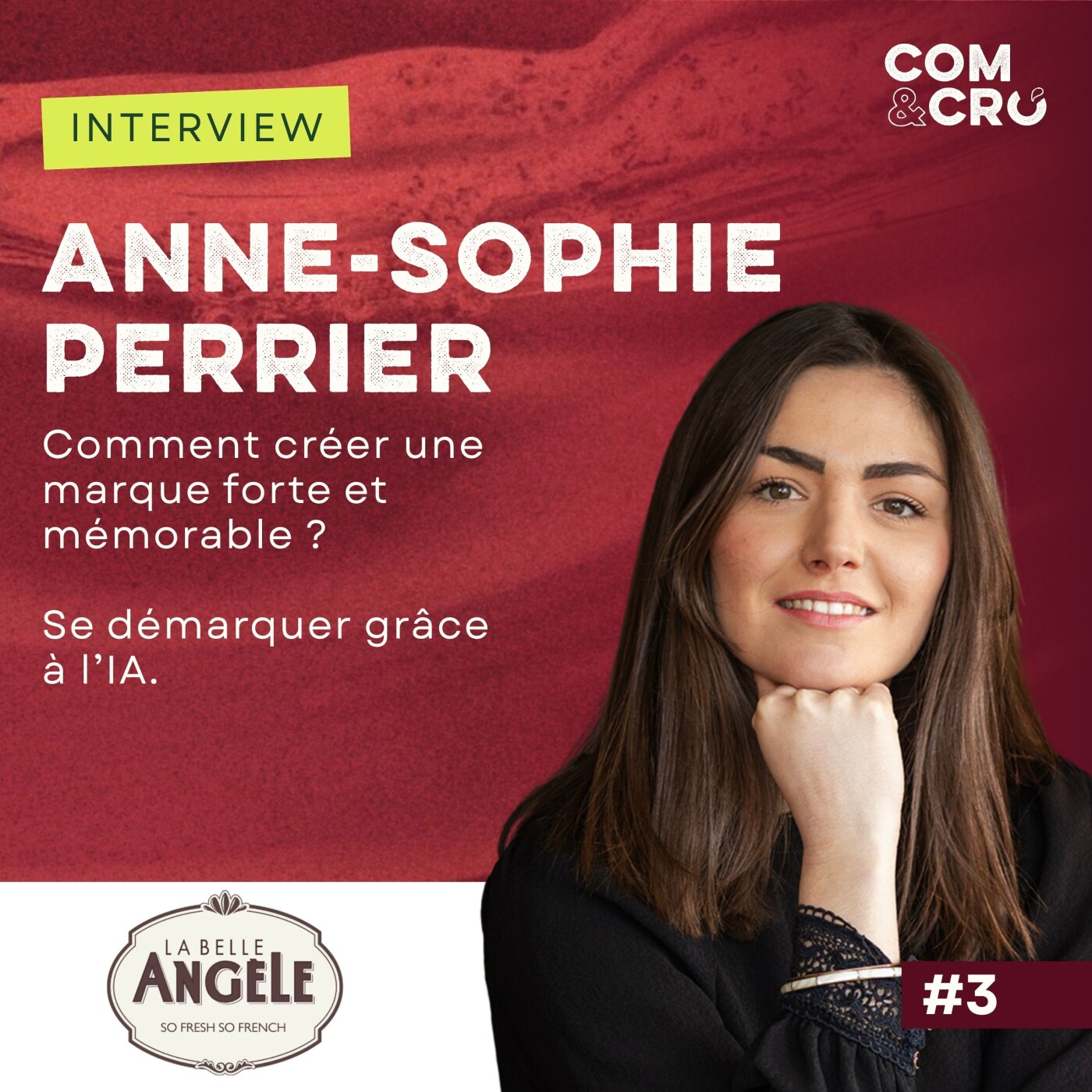 Se démarquer grâce à l'IA, zoom sur la stratégie branding de La Belle Angèle : conversation avec Anne-Sophie Perrier, chef de marque episode artwork
