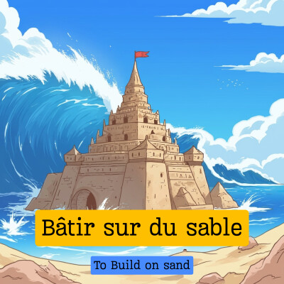 Expression française : "Bâtir sur du sable" et la dune du Pilat cover