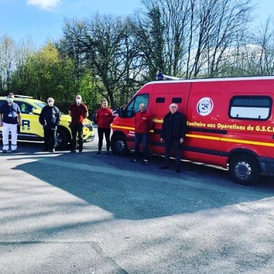 Les pompiers humanitaires mobilisés sur le territoire ! cover