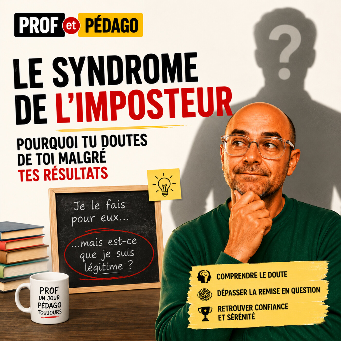 Le syndrome de l'imposteur chez les profs | Ce que personne n'ose dire episode artwork