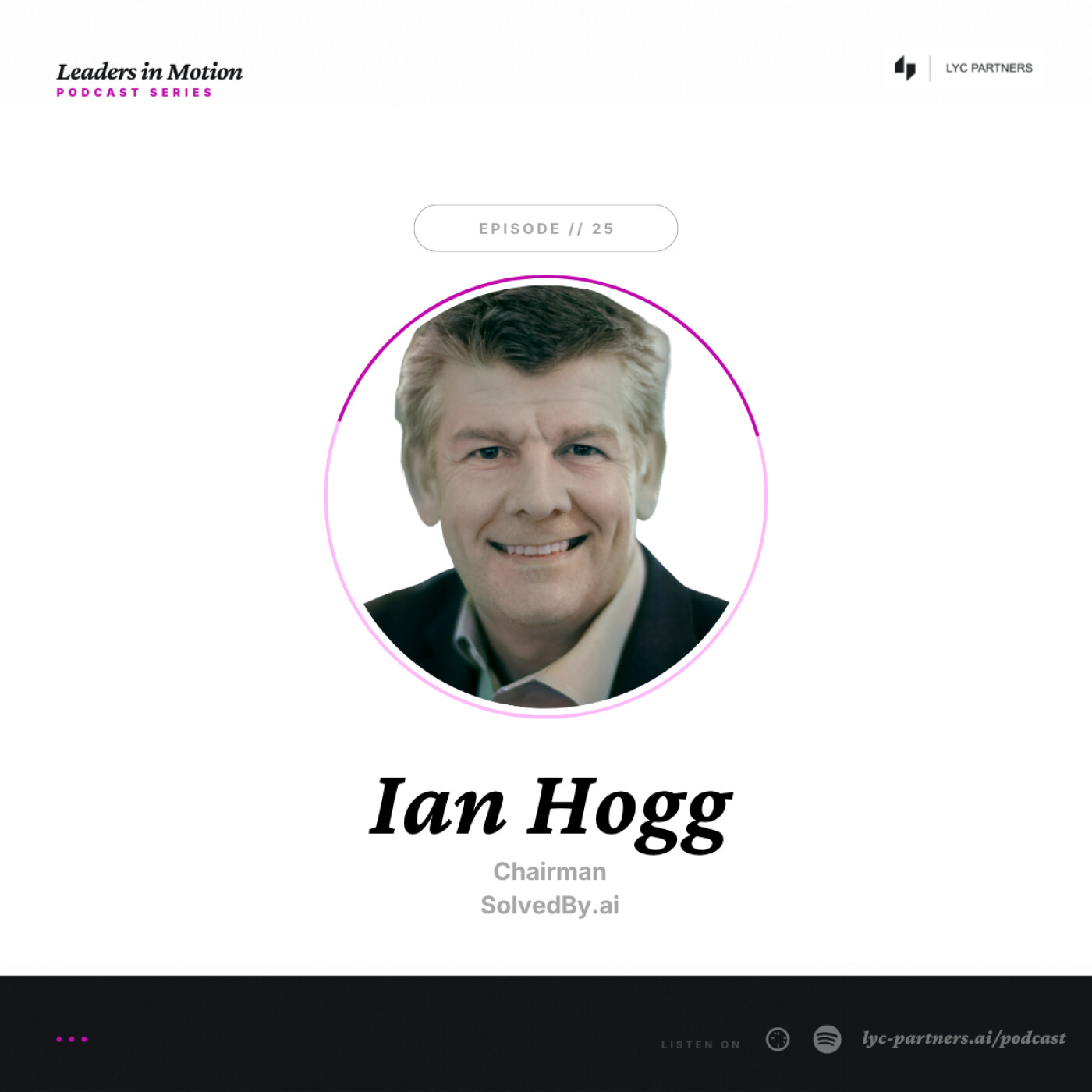 25. From Naval Officer to AI Architect: CEO-Led Transformation, and Hiring for the Vibe-Code Era with Ian Hogg Episode cover