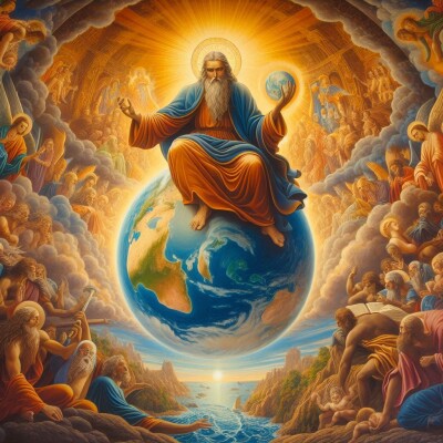 Réécrivez le monde dans la sagesse divine - Archange Ouriel Psaume 129 cover