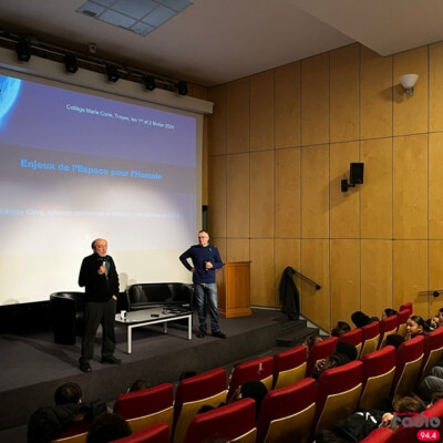 L'INFO DU JOUR - Retour sur une journée dédiée à l'espace pour les collègiens de Marie-Curie cover