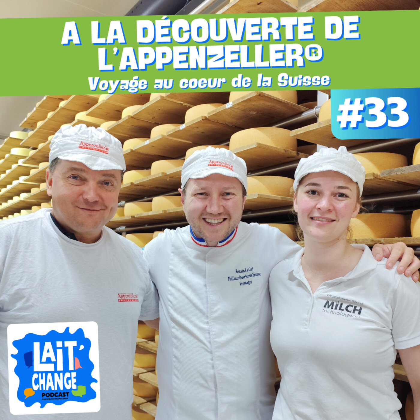 Lait'Change #33 - A la découverte de l'Appenzeller®, un des fromages emblématique de la Suisse Lait'Change #33 - A la découverte de l'Appenzeller®, un des fromages emblématique de la Suisse