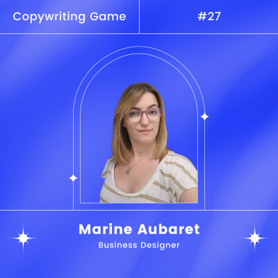 #27 UX writing & empathie au coeur du copywriting - Marine Aubaret cover