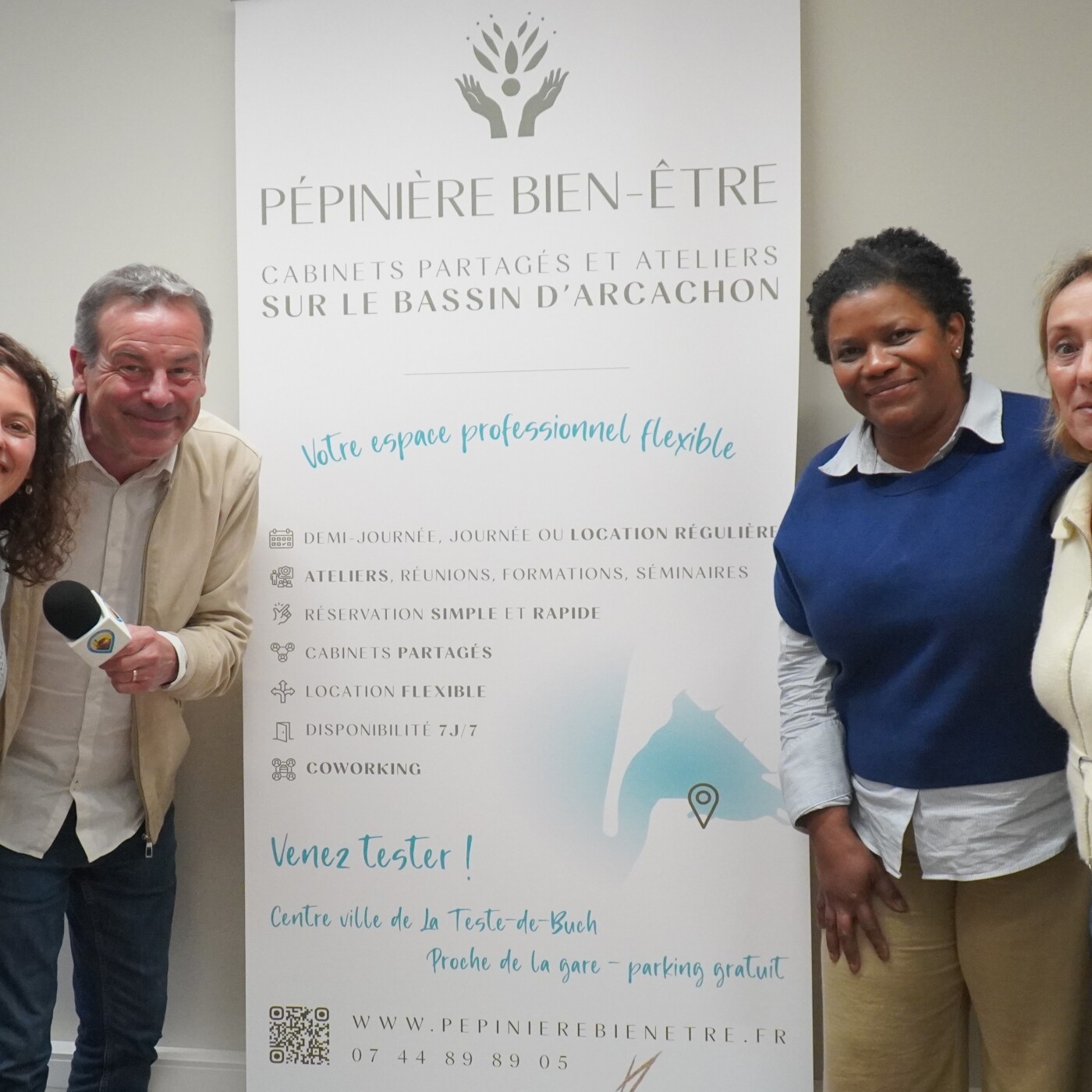 Depuis la Pépinière Bien-Etre à La Teste, Julie Dromer a réuni 4 praticiennes qui nous présentent leurs spécialités respectives episode artwork